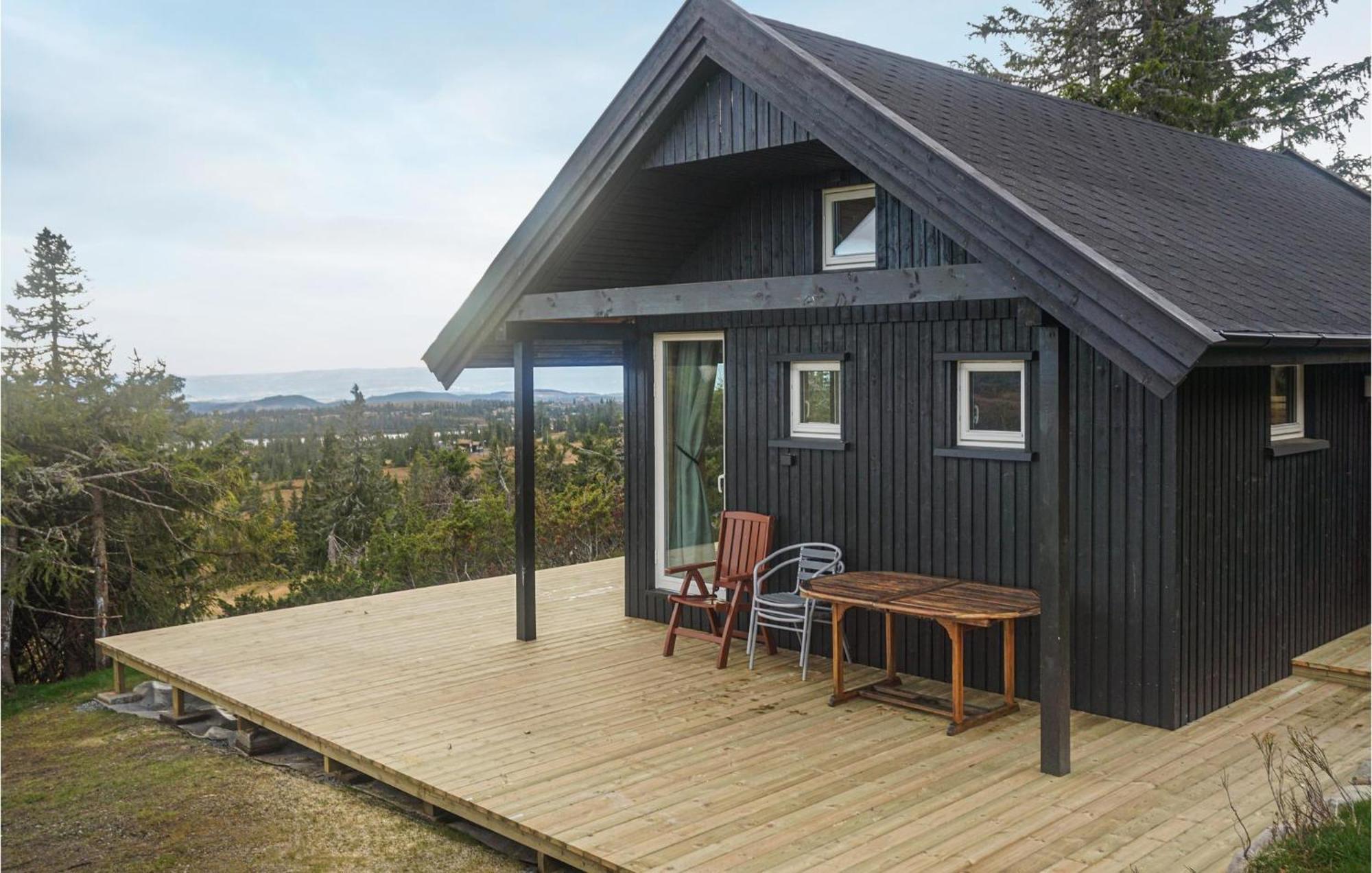Amazing Home In Sjusjoen With Kitchen 외부 사진
