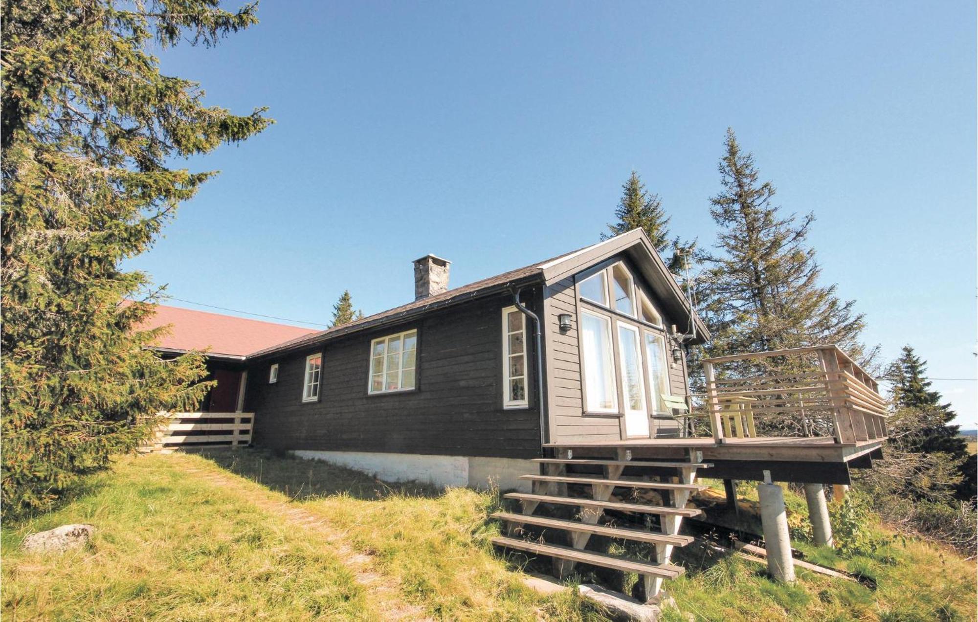 Amazing Home In Sjusjoen With Kitchen 외부 사진